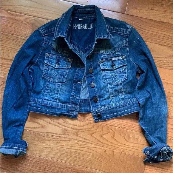 Hydraulics Cropped Denim Jacket - Picture 8 of 9
